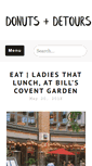 Mobile Screenshot of donutsanddetours.com
